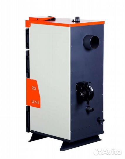 Котел твердотопливный полуавтоматический Uni TiS