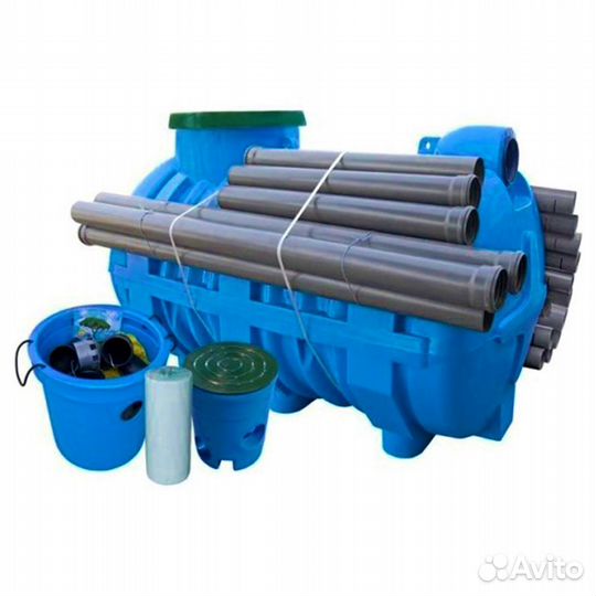 Установка септика. Рассрочка 12 мес