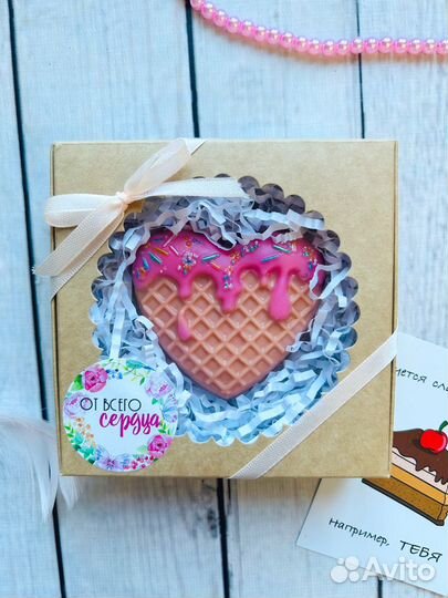 Подарок на 14 февраля мыло ручной работы