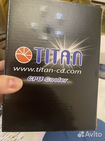 Кулер процеccорный titan zx dc 12v