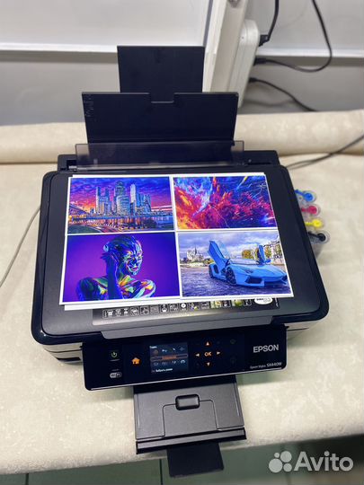 Цветной струйный принтер epson SX440W