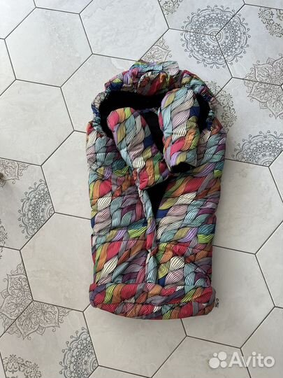 Зимний конверт в коляску leokid