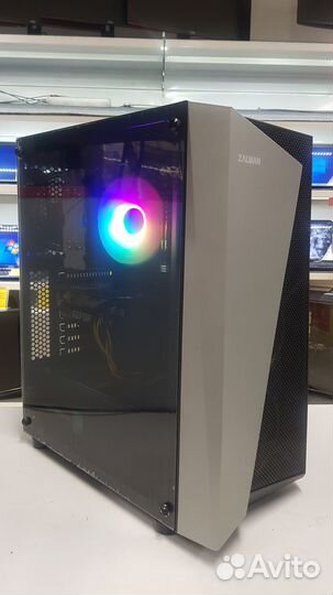 Игровой пк (Ryzen 5 5500 + RTX3050, 16Гб) гарантия