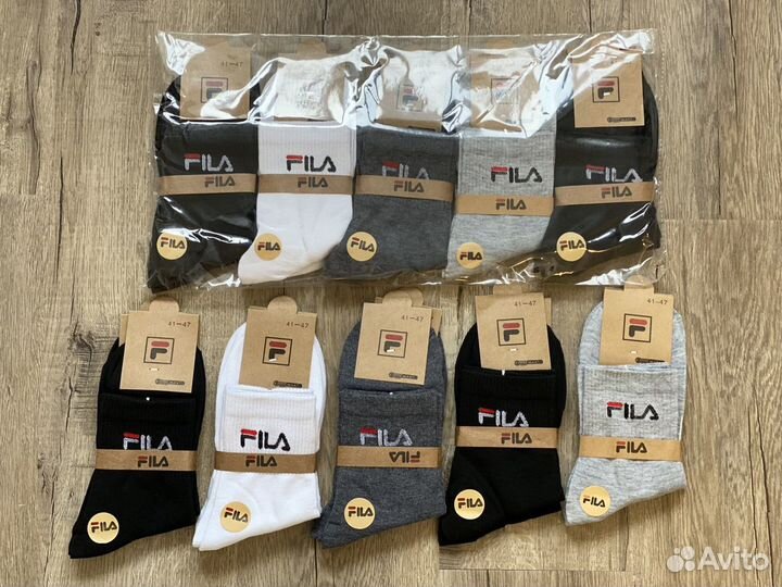 Носки мужские Fila. Розница