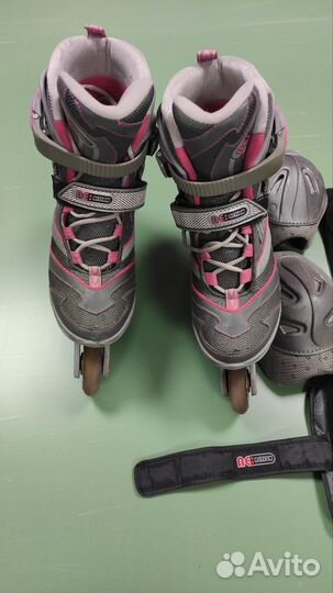 Роликовые коньки 39 размер reaction B 053 женские