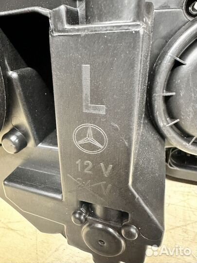 Передние фары Mercedes C-Class W204 рестайлинг