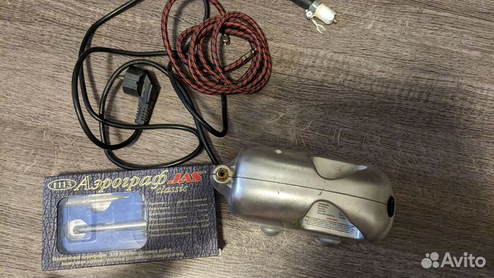 Аэрограф jas1113 и компрессор