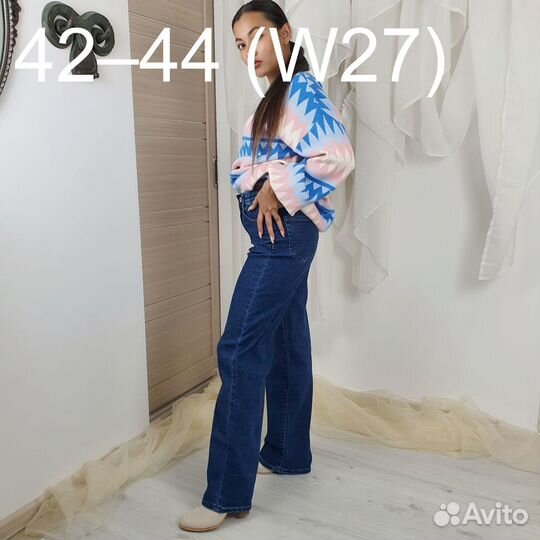 Джинсы палаццо blue PP