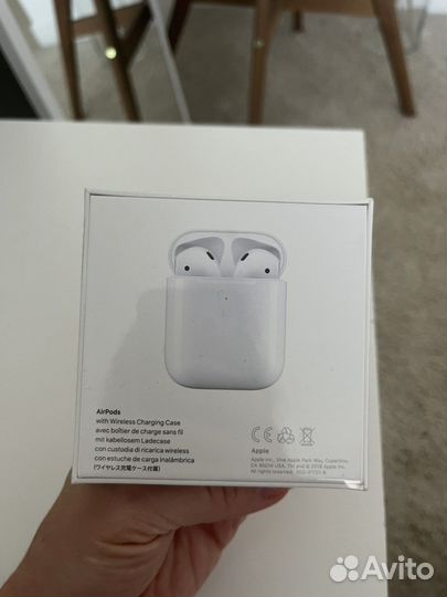 Airpods 2 оригинал новые запечатанные