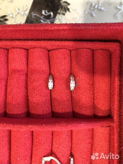 Золотые серьги