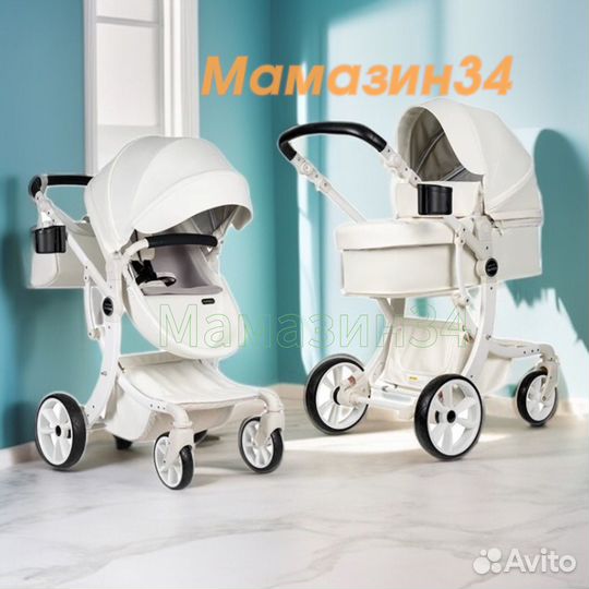 Коляска 2в1 Aimile PRO + конверт флисовый