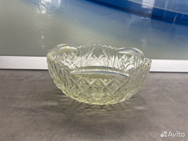 Салатник хрустальный