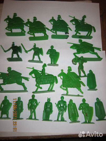 Солдатики из пластмассы выпуск СССР