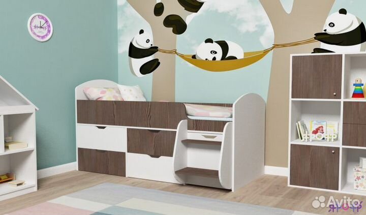 Многофункциональная кровать «Малыш 7» для детей