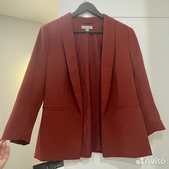 Брючный костюм женский hm бордо