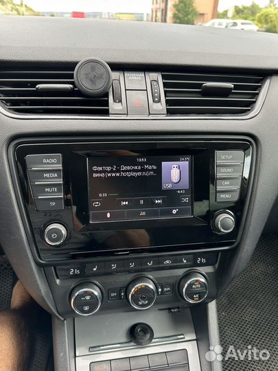 Головное устройство,магнитола шкода октавия А7 до