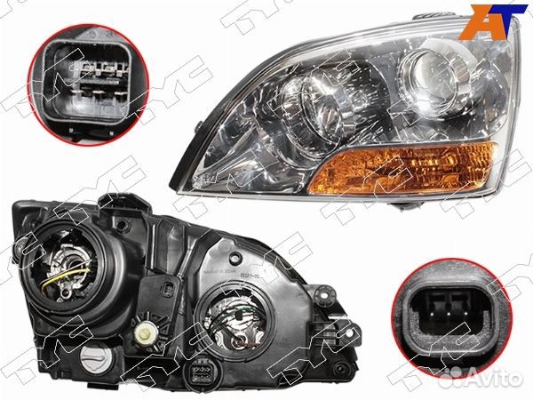 Фара KIA sorento 02-10