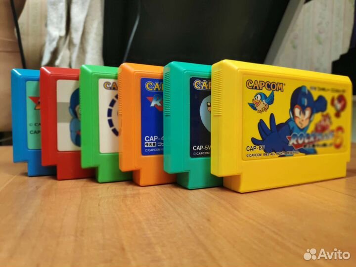 Rockman 1-6 частей (Famicom)