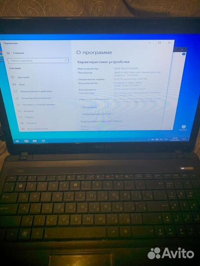 Ноутбук asus X53B 500GB/6GB