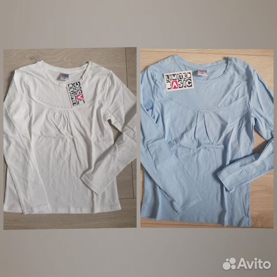 Блузки новые школьные размер 140