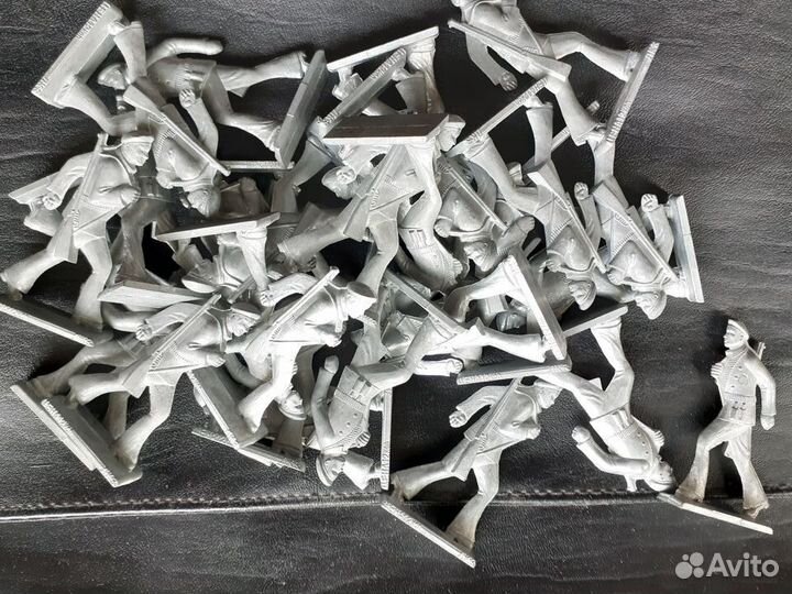 Железные солдатики пехотинцы СССР 132 штуки