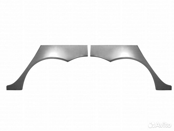 Ремонтные пороги и арки mitsubishi lancer 10