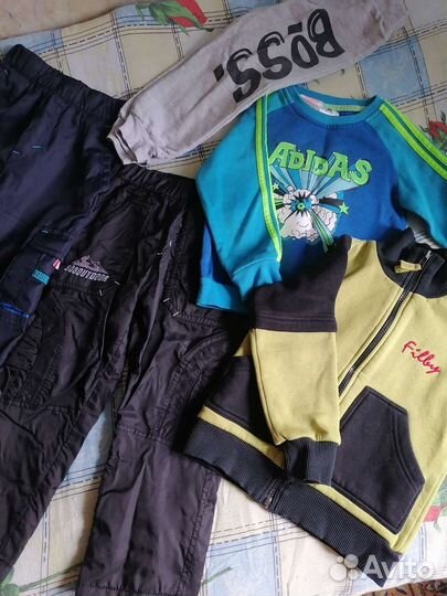 Детские вещи пакетом для мальчика на 2-3 года