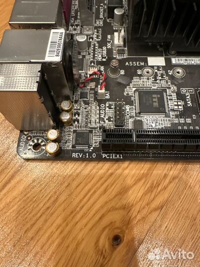 Материнская плата Gigabyte J4005N D2P rev.1