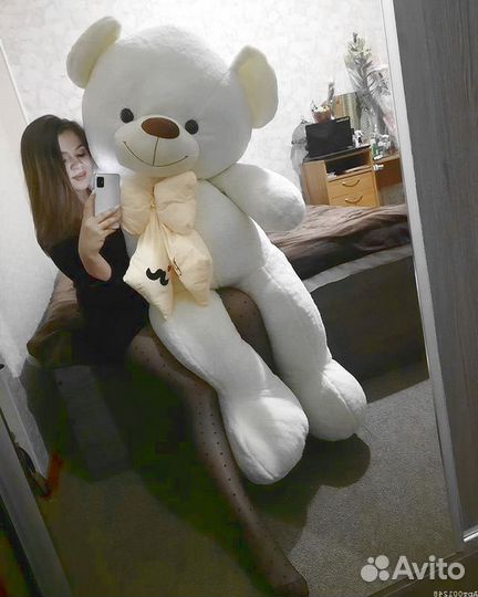 Плюшевые медведи от 80 до 230 см
