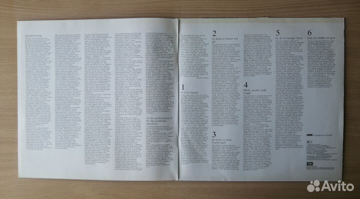 LP Красивая фолк музыка Medieval (Germany) Mint