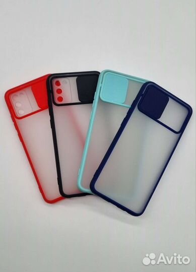 Чехол с защитой камеры для Samsung A02 \ A02S