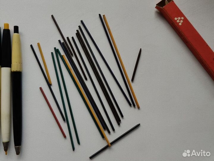 Автоматические карандаши цветные. СССР