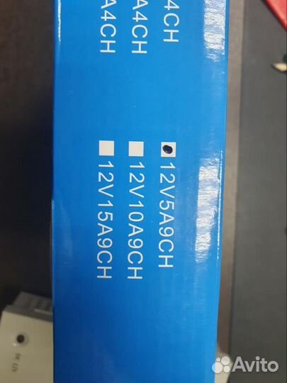 Блок источника питания 9-канальный 12В