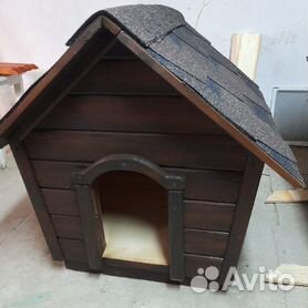 Деревянные будки для собак