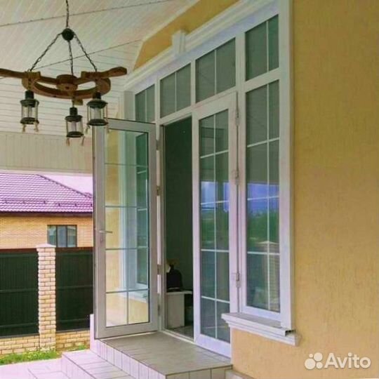 Пластиковые окна. Остекление частных домов