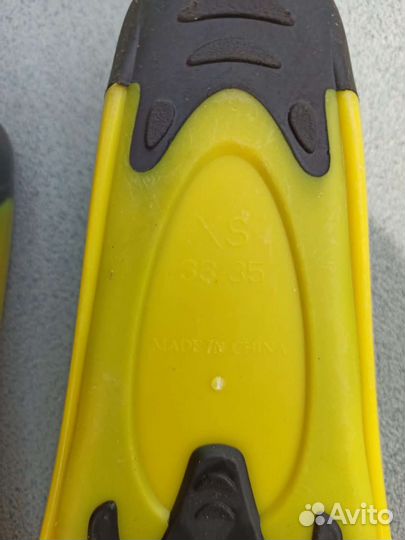 Ласты детские 33-35 размер