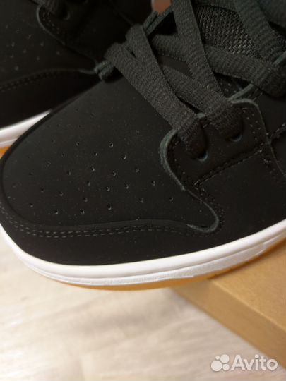 Лучшее качество Nike sb dunk low pro black gum