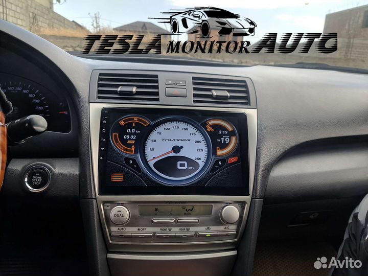 Магнитола 10.3дюйма на Toyota Camry v40 android 10