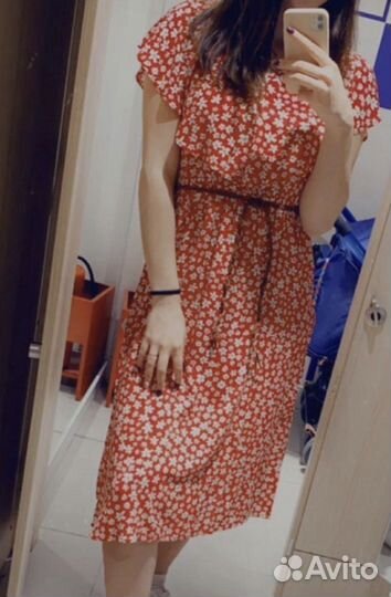 Платье женское миди