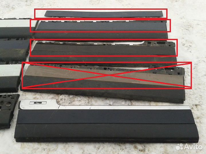 Range Rover L405 накладка на переднюю правую дверь