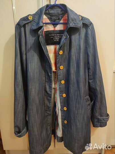 Джинсовый плащ Tommy Hilfiger