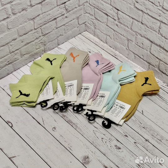 Носки детские Nike Adidas Puma 4-8 Новые