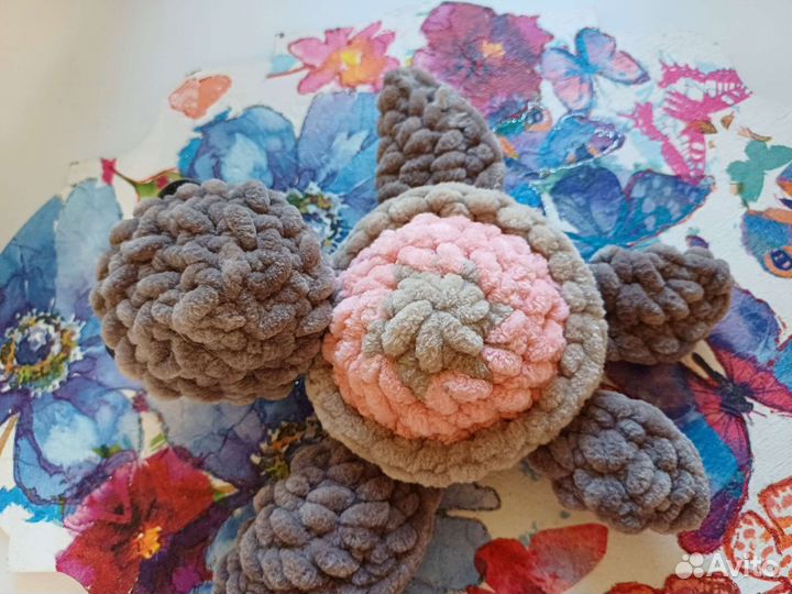 Вязаные игрушки ручной работы