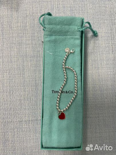 Tiffany браслет серебро
