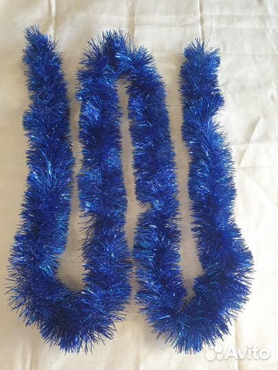 Новогодняя мишура пакетом