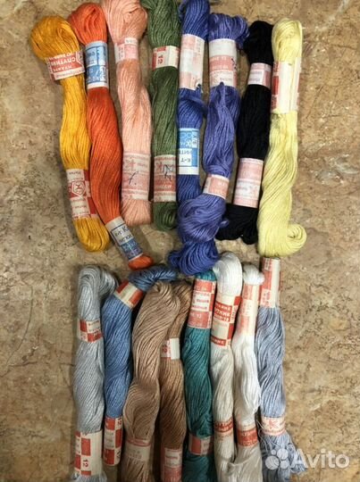 Нитки мулине СССР