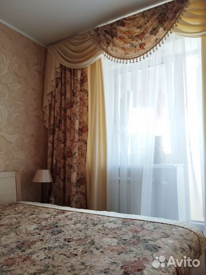 Комплект шторы и покрывало