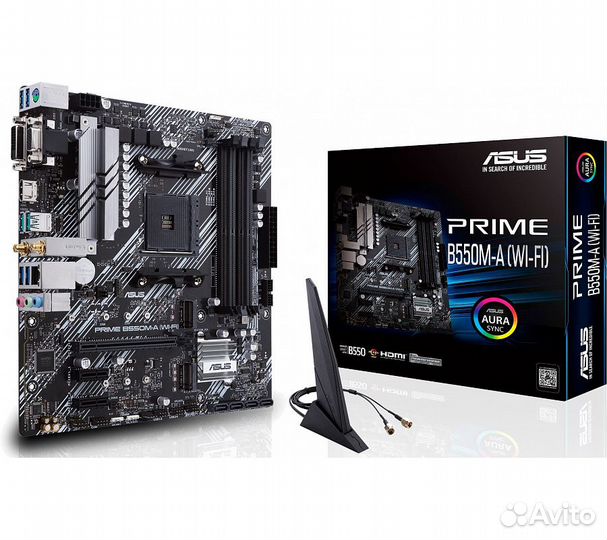 Материнская плата Asus Prime B550M-A
