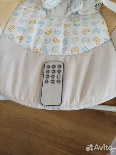 Детские электронные качели шезлонг