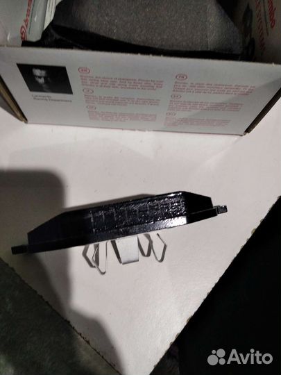 Тормозные колодки skoda brembo